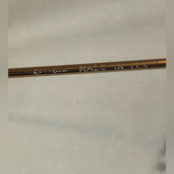 *SOLD* Authentic Ray Ban Polarized Aviators Gold Women’s 58 mm - Picture 9 of 12